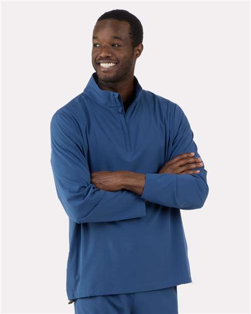 Quarter-Zip Stretch Pullover | USA Decoration