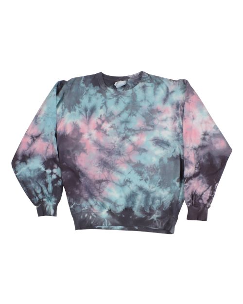 Premium Tie-Dyed Crewneck Sweatshirt | USA Decoration