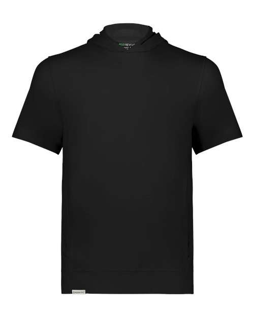 Eco Revive™ Youth Ventura Soft Knit Short Sleeve Hoodie | USA Decoration