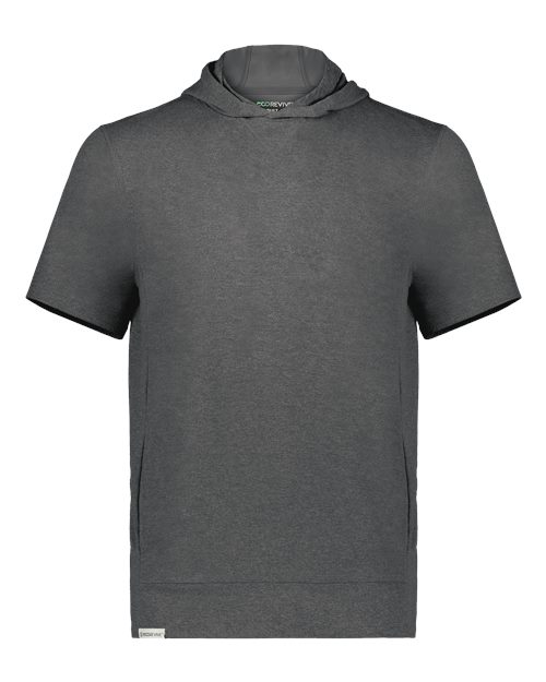 Eco Revive™ Youth Ventura Soft Knit Short Sleeve Hoodie | USA Decoration