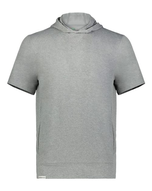 Eco Revive™ Youth Ventura Soft Knit Short Sleeve Hoodie | USA Decoration