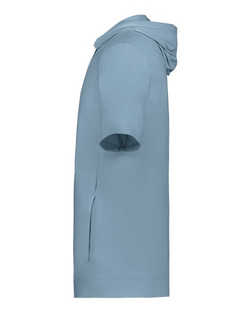 Eco Revive™ Youth Ventura Soft Knit Short Sleeve Hoodie | USA Decoration