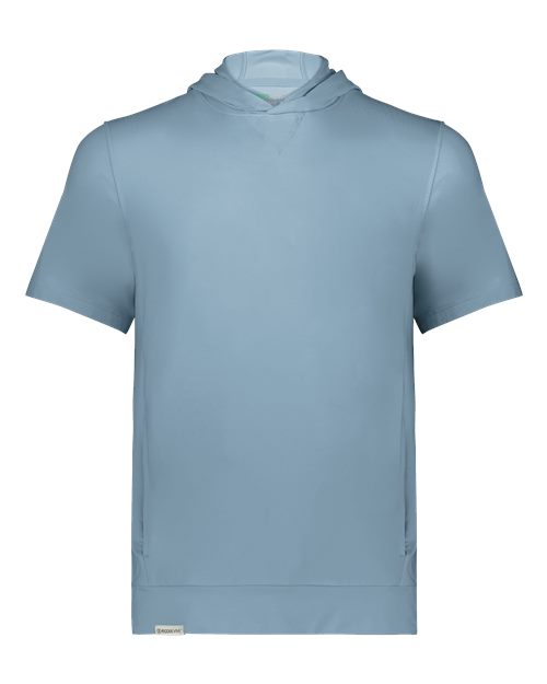 Eco Revive™ Youth Ventura Soft Knit Short Sleeve Hoodie | USA Decoration