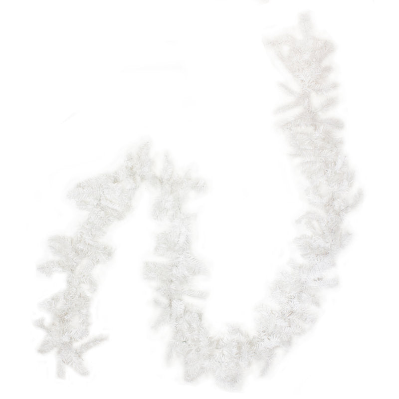 Jewel Christmas Garland draped across a fireplace mantel