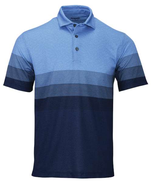 Belmont Sublimated Heathered Polo | USA Decoration