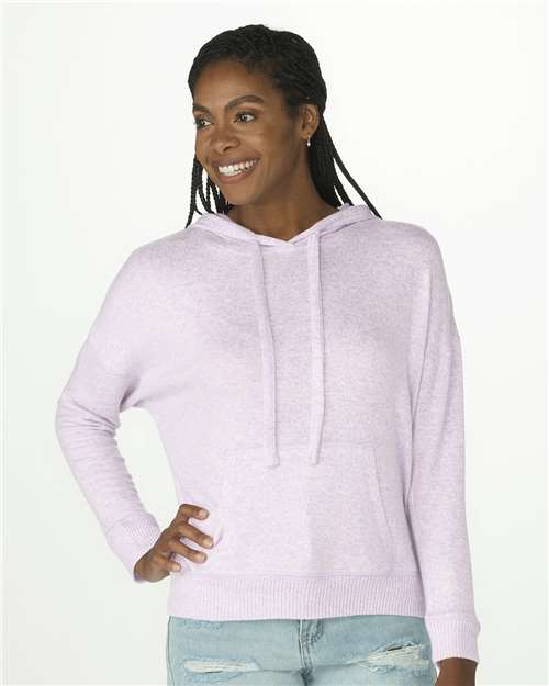 Women's Cuddle Fleece Hooded Pullover | USA Decoration