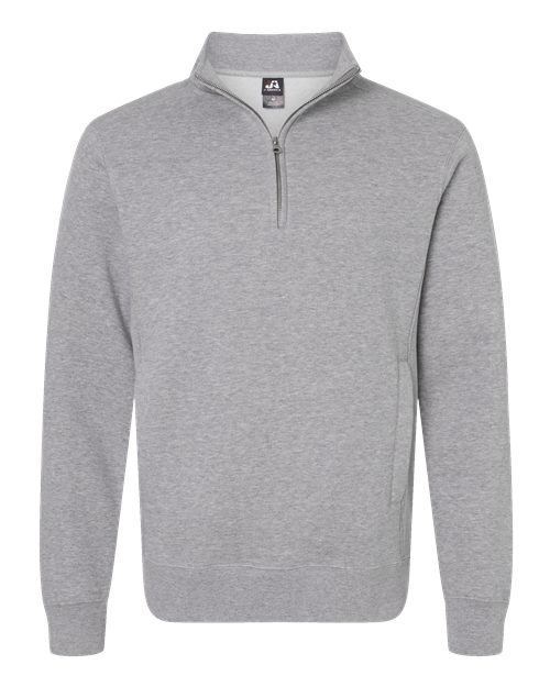 Heavyweight Fleece Quarter-Zip Sweatshirt | USA Decoration