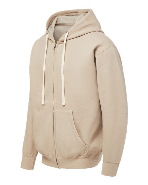 Vintage Fleece Full-Zip Hooded Sweatshirt | USA Decoration