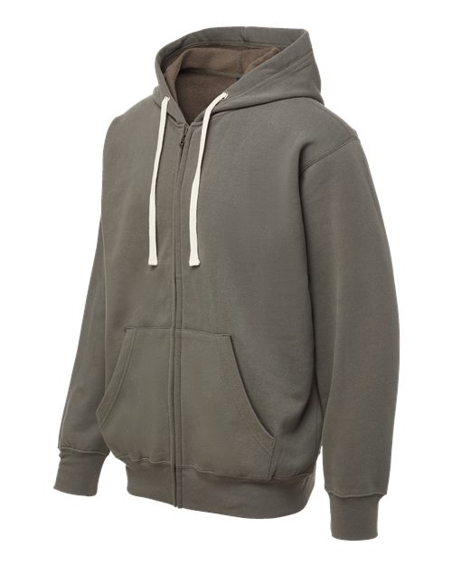 Vintage Fleece Full-Zip Hooded Sweatshirt | USA Decoration
