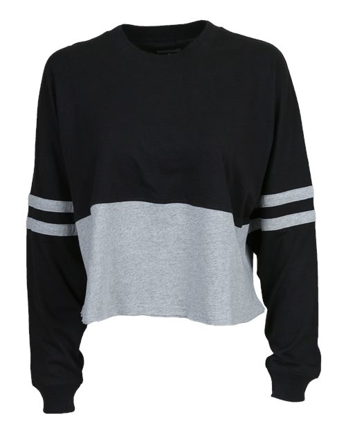 Women's Crop Retro Jesery | USA Decoration
