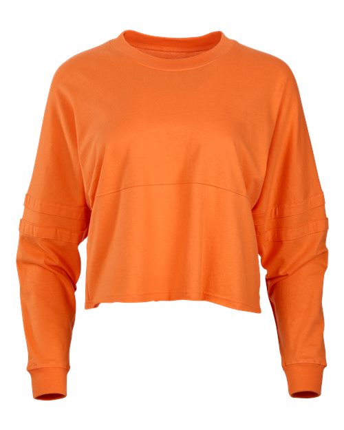 Women's Crop Retro Jesery | USA Decoration