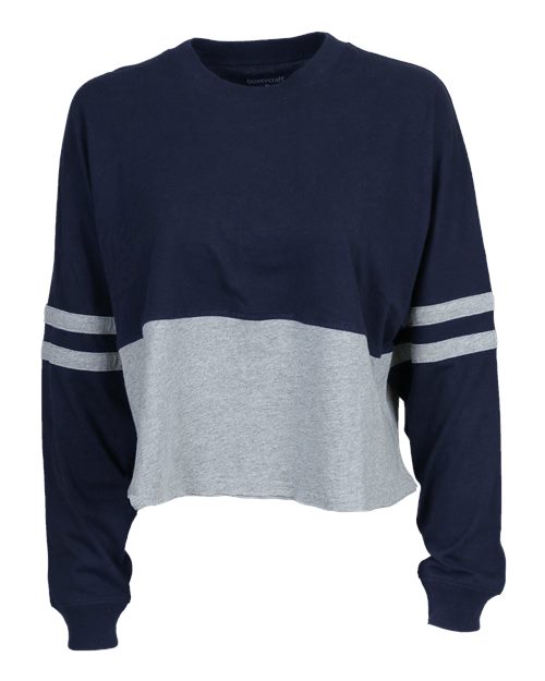 Women's Crop Retro Jesery | USA Decoration