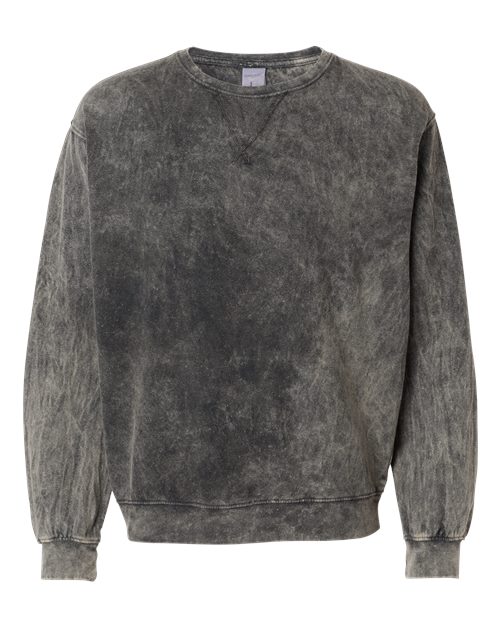 Premium Fleece Mineral Wash Crewneck Sweatshirt | USA Decoration