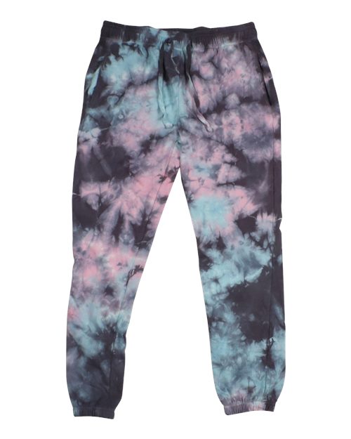 Premium Fleece Tie-Dyed Sweatpants | USA Decoration
