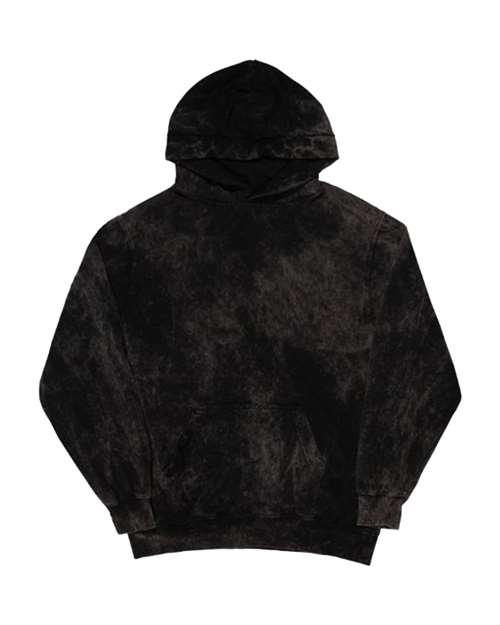 Youth Premium Fleece Mineral Wash Hooded Sweatshirt | USA Decoration