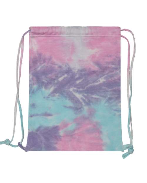 Tie-Dyed Drawstring Backpack | USA Decoration