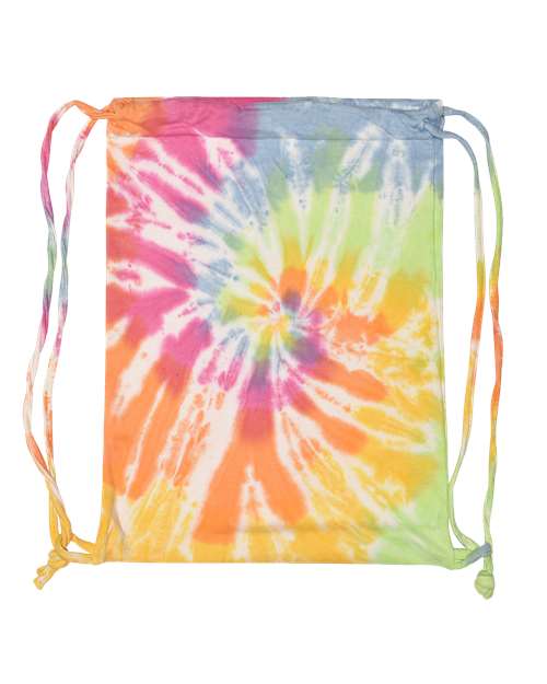 Tie-Dyed Drawstring Backpack | USA Decoration