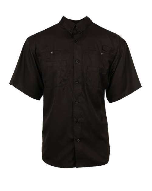 Baja Short Sleeve Fishing Shirt | USA Decoration