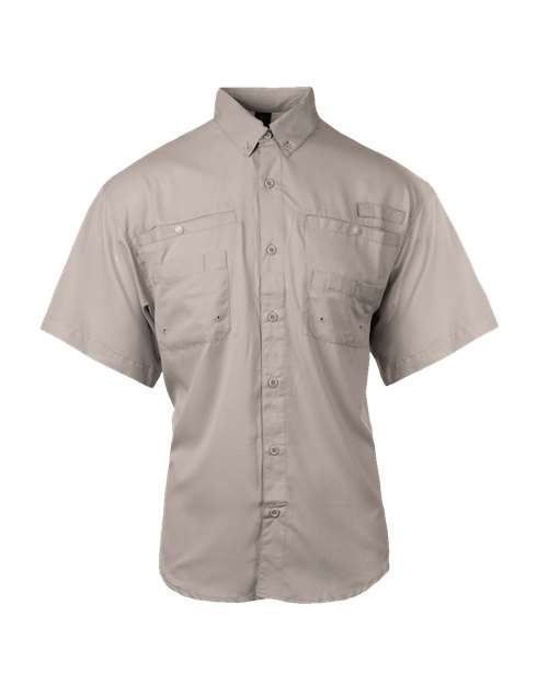 Baja Short Sleeve Fishing Shirt | USA Decoration