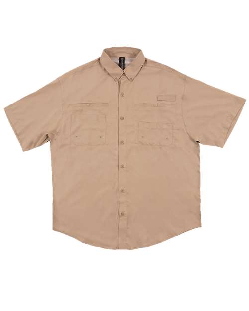 Baja Short Sleeve Fishing Shirt | USA Decoration