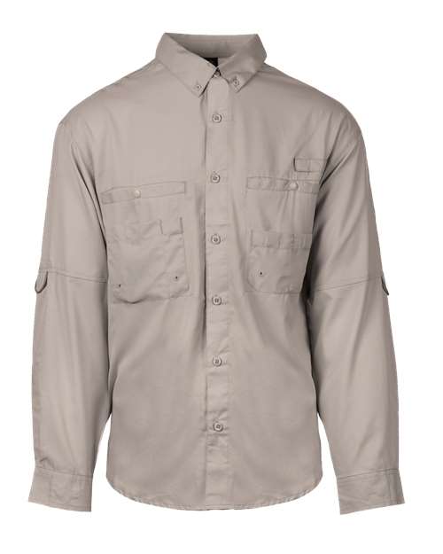 Baja Long Sleeve Fishing Shirt | USA Decoration