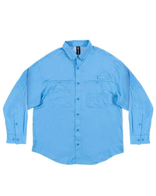 Baja Long Sleeve Fishing Shirt | USA Decoration