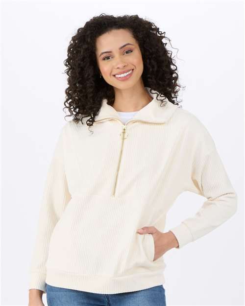 Women's Manchester Quarter Zip | USA Decoration