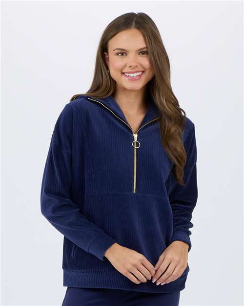 Women's Manchester Quarter Zip | USA Decoration