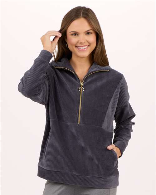 Women's Manchester Quarter Zip | USA Decoration
