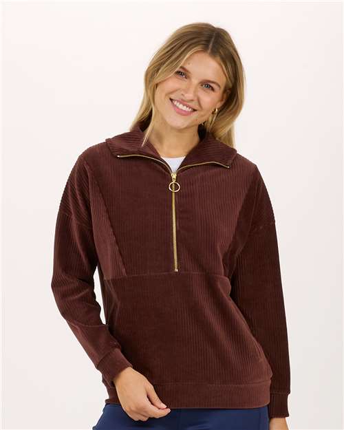 Women's Manchester Quarter Zip | USA Decoration
