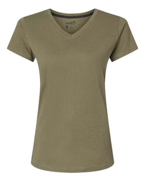 Women's RecycledSoft™ V-Neck T-Shirt | USA Decoration