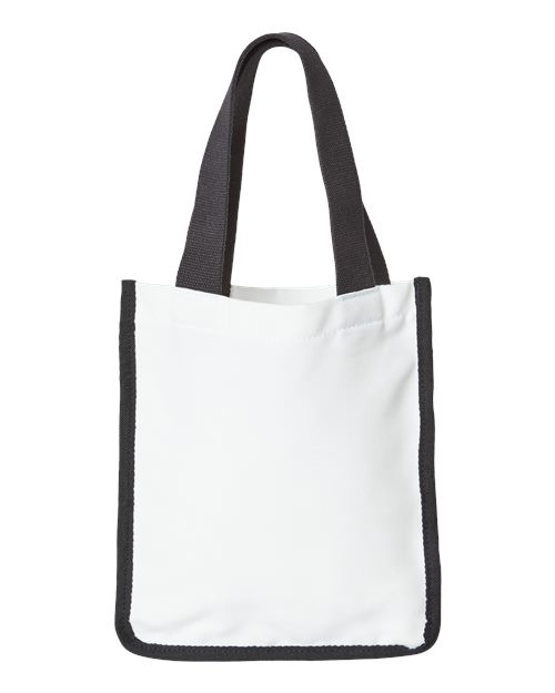Sublimation Small Tote | Polyester Bag with Contrasting Handles | USA Decoration