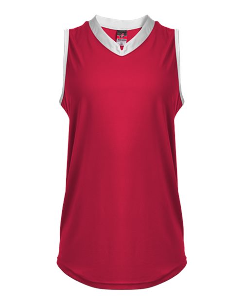 Women's Slide Fastpitch V-Neck Sleeveless Jersey | USA Decoration