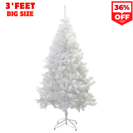 White Classic Pine Christmas Tree