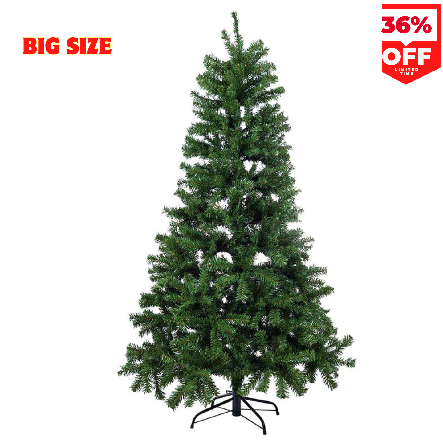 Classic Canadian Pine Christmas Tree