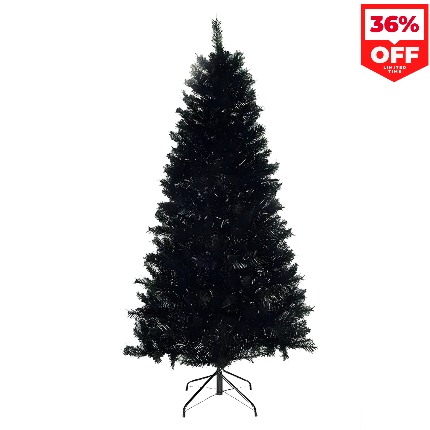 Black Canadian Pine Christmas Tree