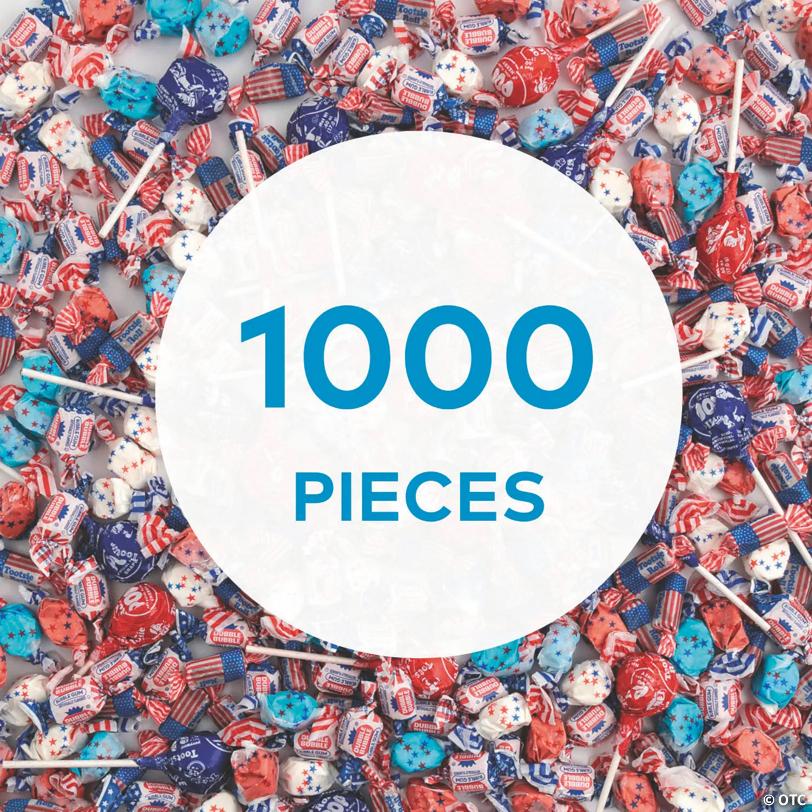 10 lbs. Bulk 1000 Pc. Patriotic Red, White & Blue Candy Assortment