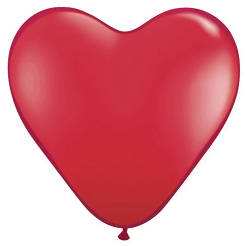 Latex Balloons Hearts Red 11 Inch
