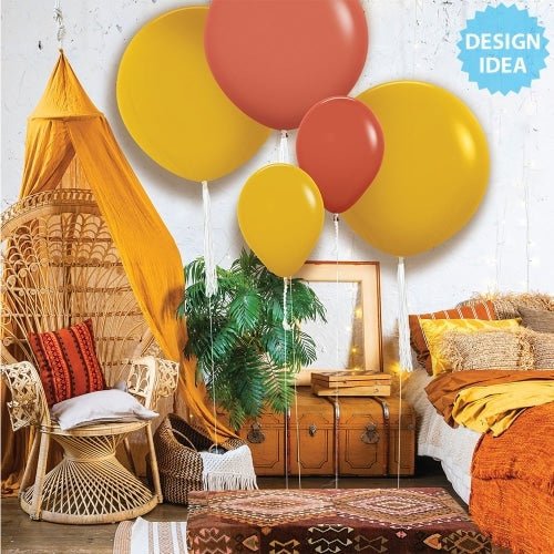 Latex Balloons 11 Inch Sempertex Deluxe Mustard