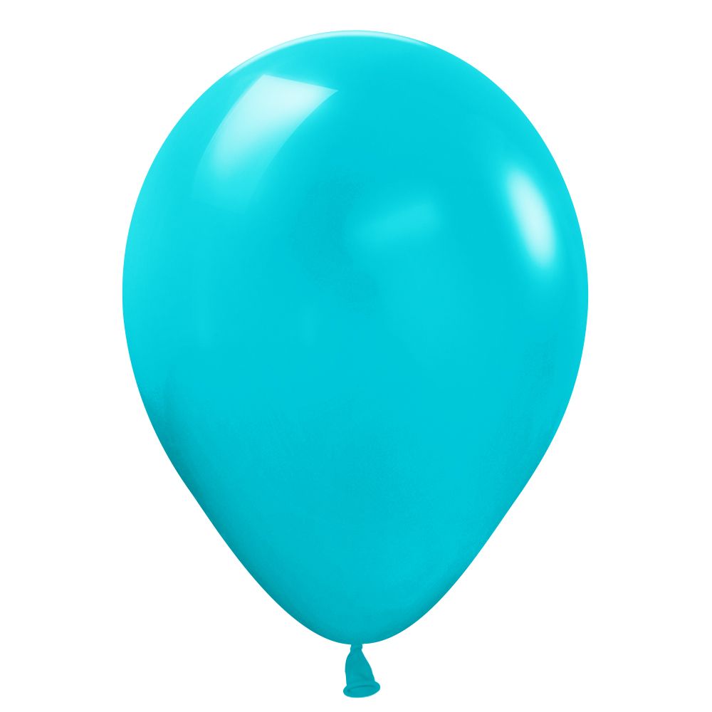 Latex Balloons Sempertex Deluxe Turquoise Blue