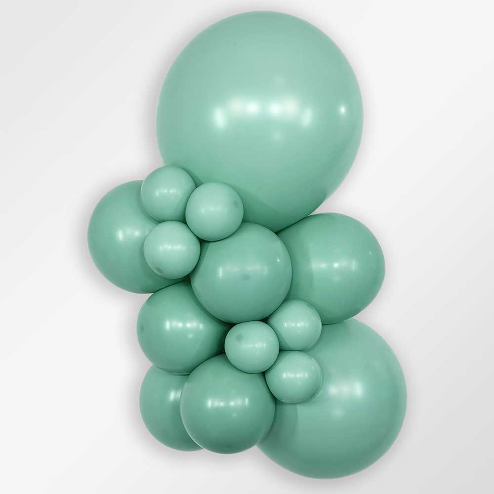 Latex Balloons 11 Inch Sempertex Pastel Dusk Green Tea