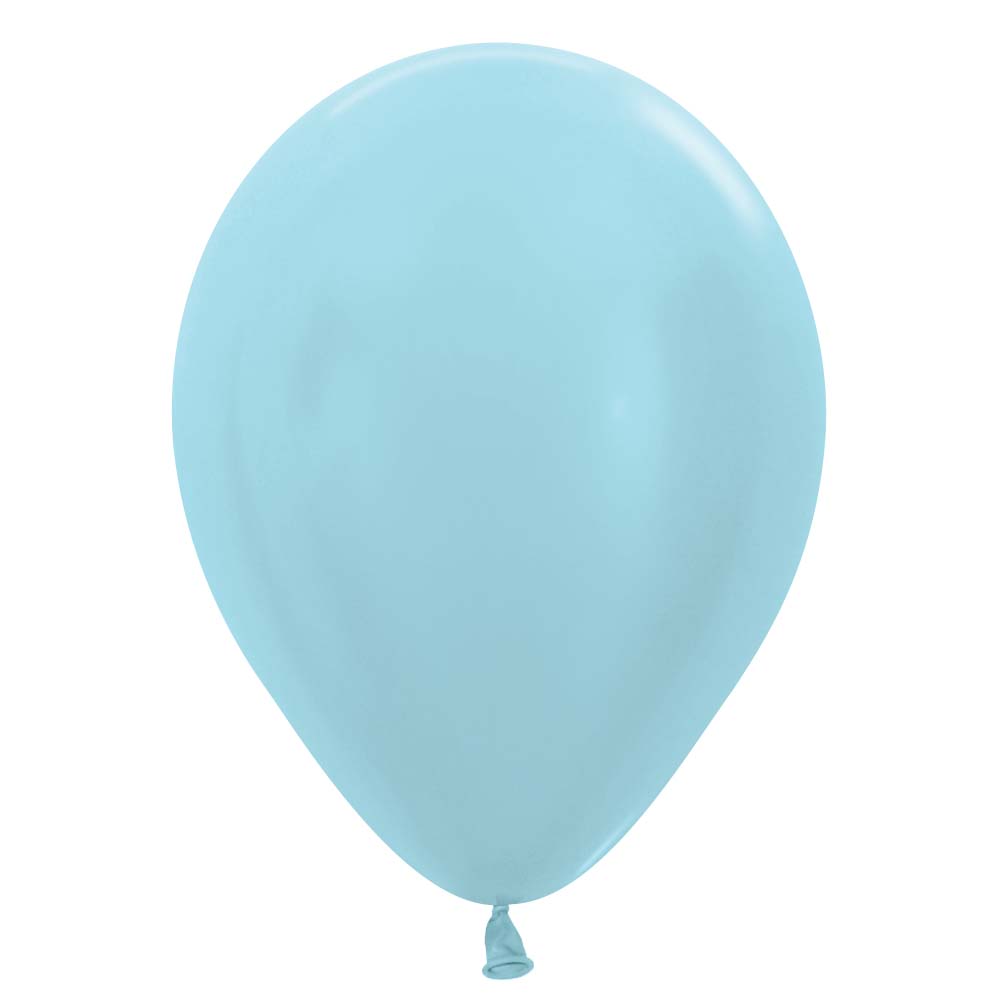 Latex Balloons 11 Inch Sempertex Pearl Blue