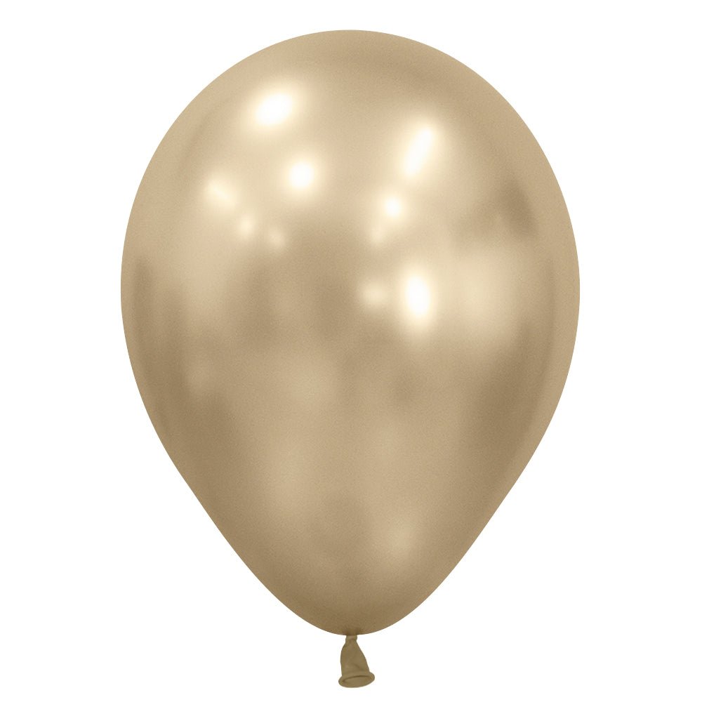 Latex Balloons 11 Inch Sempertex Silk Gold Dust