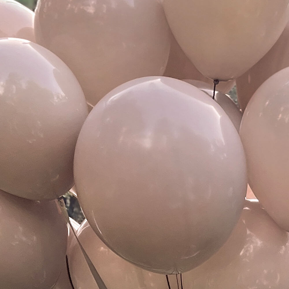 Latex Balloons 11 Inch TUFTEX Malted Brown