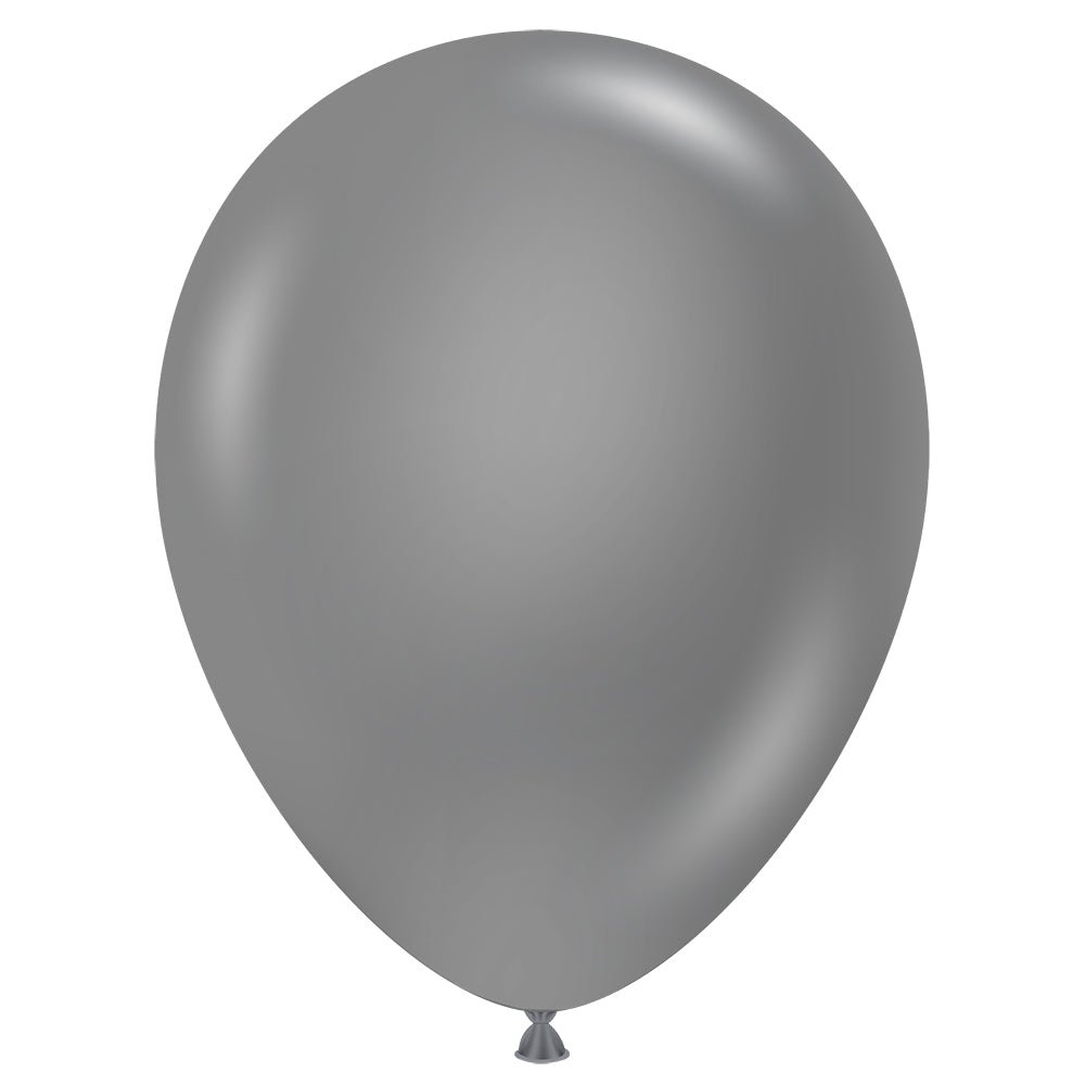 Latex Balloons Metallic Silver 11 Inch