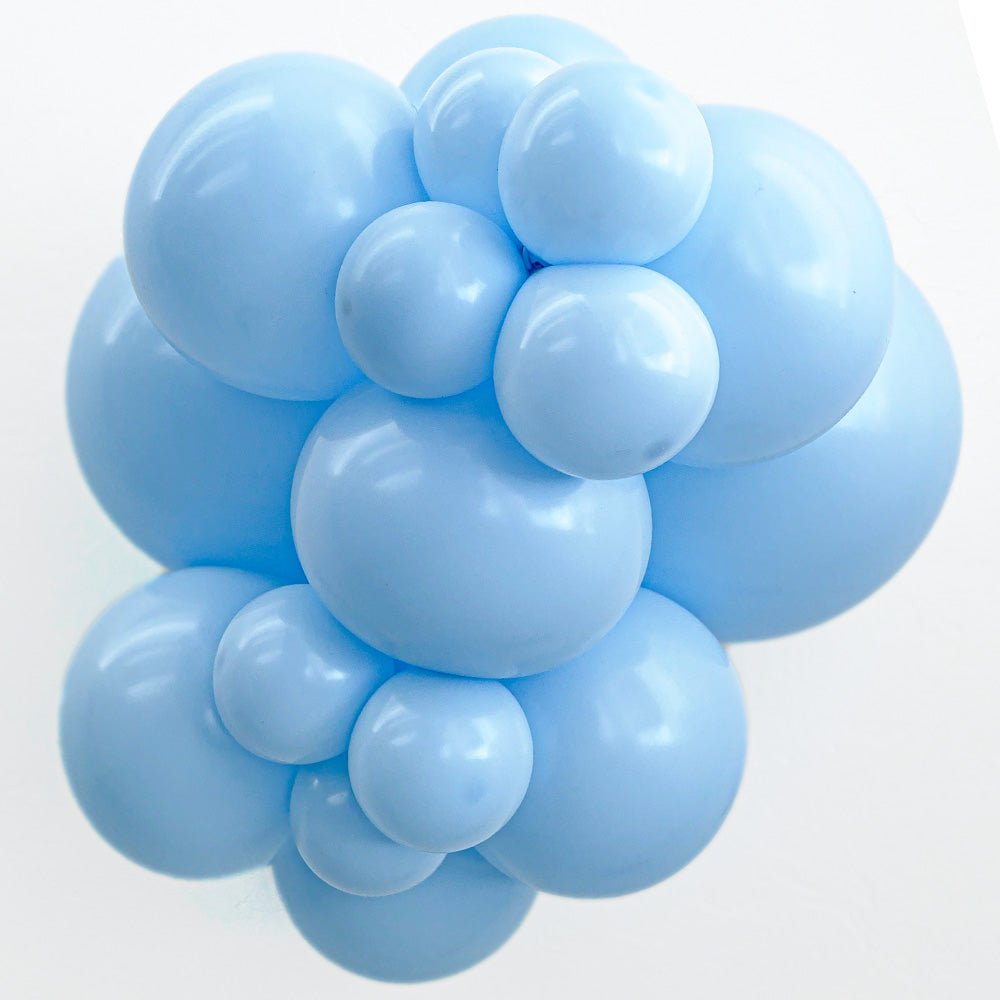 Latex Balloons 11 Inch TUFTEX Monet Pastel Blue