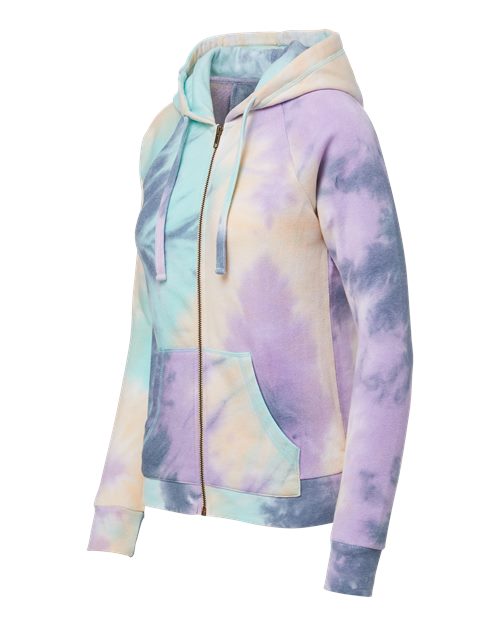 Women's Stockton Angel Fleece Full-Zip Hooded Sweatshirt | USA Decoration