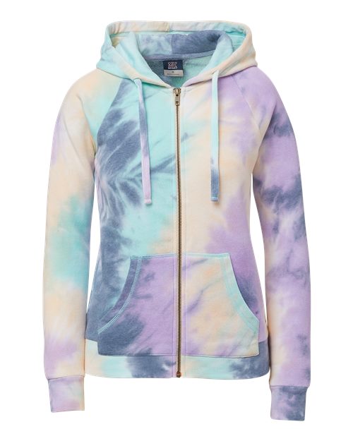 Women's Stockton Angel Fleece Full-Zip Hooded Sweatshirt | USA Decoration