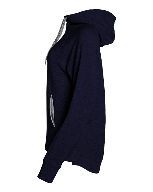 FitFlex Women's French Terry Hooded Quarter-Zip | USA Decoration