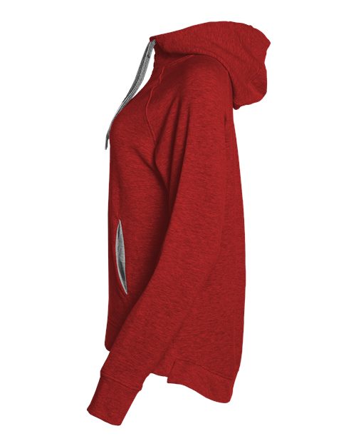 FitFlex Women's French Terry Hooded Quarter-Zip | USA Decoration